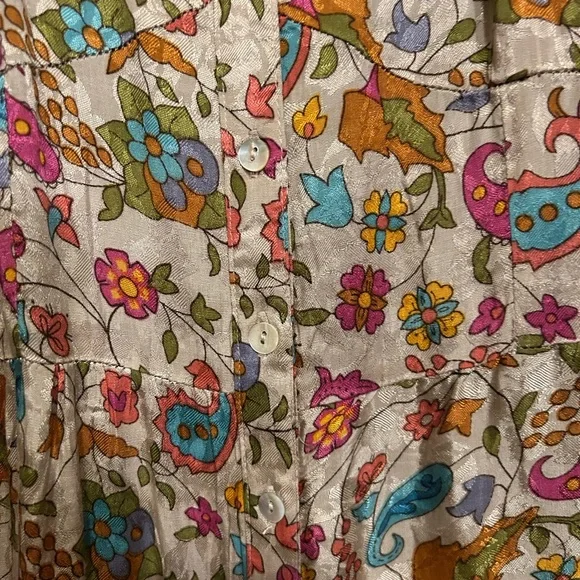 NATURAL LIFE Colorful Floral Print Maxi Dress - Picture 6 of 6